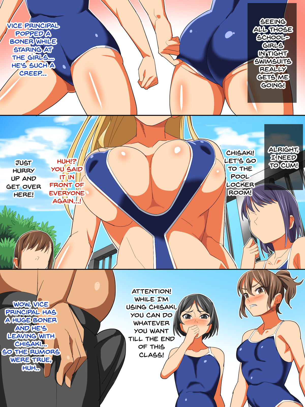 Hentai Manga Comic-Turning Cheeky Students Into Livestock-Read-46